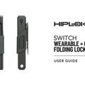 Încuietoare de bicicletă Hiplok Switch black 9