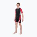 SEAC Shorty Ciao 2.5 mm negru/roșu pentru copii, costum de neopren pentru copii
