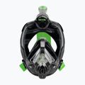 SEAC Libera negru / verde lime negru / verde mască completă pentru snorkelling 2