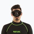 Mască de scufundări SEAC Cove black/red 4