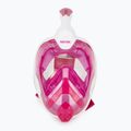 Mască integrală de snorkeling SEAC Magica white/pink 2