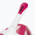 Mască integrală de snorkeling SEAC Magica white/pink 5