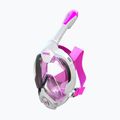 Mască integrală pentru copii SEAC Magica White/Pink