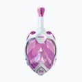 Mască integrală pentru copii SEAC Magica White/Pink 2