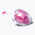 Mască integrală pentru copii SEAC Magica White/Pink 3