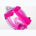 Mască integrală pentru copii SEAC Magica White/Pink 5