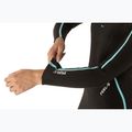 Costum de scufundări pentru femei SEAC Feel-S 3 mm black/light blue 8