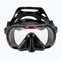 Mască de snorkeling Seac Boss black/red 2