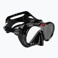 Mască de snorkeling Seac Boss black/silver