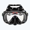 Mască de snorkeling Seac Boss black/silver 2