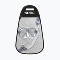 Set de snorkeling SEAC Iena Dry Set blue 2