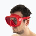 Mască de scufundări SEAC X-Frame red 9