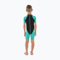 Costum de înot pentru copii SEAC Dolphin Shorty 1,5 mm black/tiffany 2