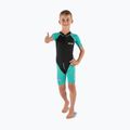 Costum de înot pentru copii SEAC Dolphin Shorty 1,5 mm black/tiffany 3