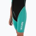 Costum de înot pentru copii SEAC Dolphin Shorty 1,5 mm black/tiffany 7