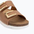 Șlapi de damă Scholl Montery 2 Straps Ad Med cognac 7
