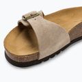 Papuci pentru femei Scholl Estelle Sue dark beige 7