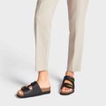 Papuci pentru femei Scholl Monterey 2 Straps Ad Med black 4