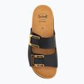 Papuci pentru femei Scholl Monterey 2 Straps Ad Med black 5