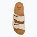 Papuci pentru femei Scholl Monterey 2 Straps Ad Med ivory 5