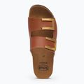 Papuci pentru femei Scholl Monterey 2 Straps Ad Med camel 10