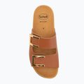 Papuci pentru femei Scholl Monterey 2 Straps Ad Med camel 5