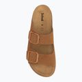 Papuci pentru femei Scholl Noelle Chunky Suede cognac 5