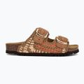 Papuci pentru femei Scholl Noelle Crochet bude/light brown/cognac 2
