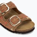 Papuci pentru femei Scholl Noelle Crochet bude/light brown/cognac 7