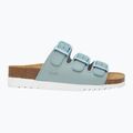 Papuci pentru femei Scholl Rio Wedge Ad Med pale blue