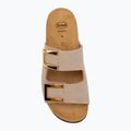 Șlapi de damă Scholl Montery 2 Straps Ad Med bej 5