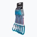 Bucle de cățărare CAMP Orbit Express KS 6 pack 12 cm grey/blue/fuchsia