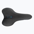 Șa de bicicletă SAN MARCO Trekking Gel Small 30-60° negru
