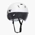 Cască de ciclism MET Codatronica white/silver matte glossy