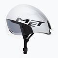 Cască de ciclism MET Codatronica white/silver matte glossy 3
