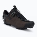 Încălțăminte de ciclism MTB pentru bărbați Sidi MTB Gravel negru/maro