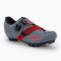 Încălțăminte de ciclism MTB pentru bărbați Sidi MTB Aertis grey/red