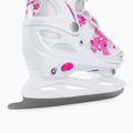Patine pentru copii Roces Jokey Ice 3.0 Girl white/pink 8