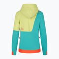 Bluză de cățărat pentru femei LaSportiva Mood Hoody albastru-verde O65638728 2