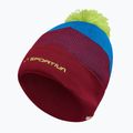 La Sportiva Knitty Beanie căciulă de iarnă sangria/electric blue