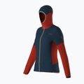 La Sportiva Session Tech Hoody pentru femei, albastru furtună/roșii de cireșe, bluză de trekking 5