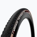 Anvelopă de bicicletă Vittoria Gravel Terreno Dry G2.0 TLR 700 x 47C neagră/bej