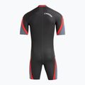 Costum de wetsuit Cressi Playa Shorty 2.5 mm negru/roșu pentru femei 3