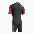 Costum de wetsuit Cressi Playa Shorty 2.5 mm negru/roșu pentru femei 4