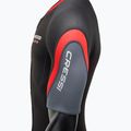 Costum de wetsuit Cressi Playa Shorty 2.5 mm negru/roșu pentru femei 7