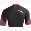 Costum de wetsuit Cressi Playa Shorty 2.5 mm negru/roșu pentru femei 8