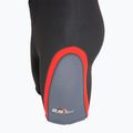 Costum de wetsuit Cressi Playa Shorty 2.5 mm negru/roșu pentru femei 9