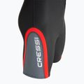 Costum de wetsuit Cressi Playa Shorty 2.5 mm negru/roșu pentru femei 10