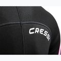Costum de neoprenare Cressi Playa Shorty 2.5 mm negru/roz pentru femei 7
