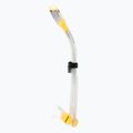 Cressi Dry snorkel transparent/galben ES259